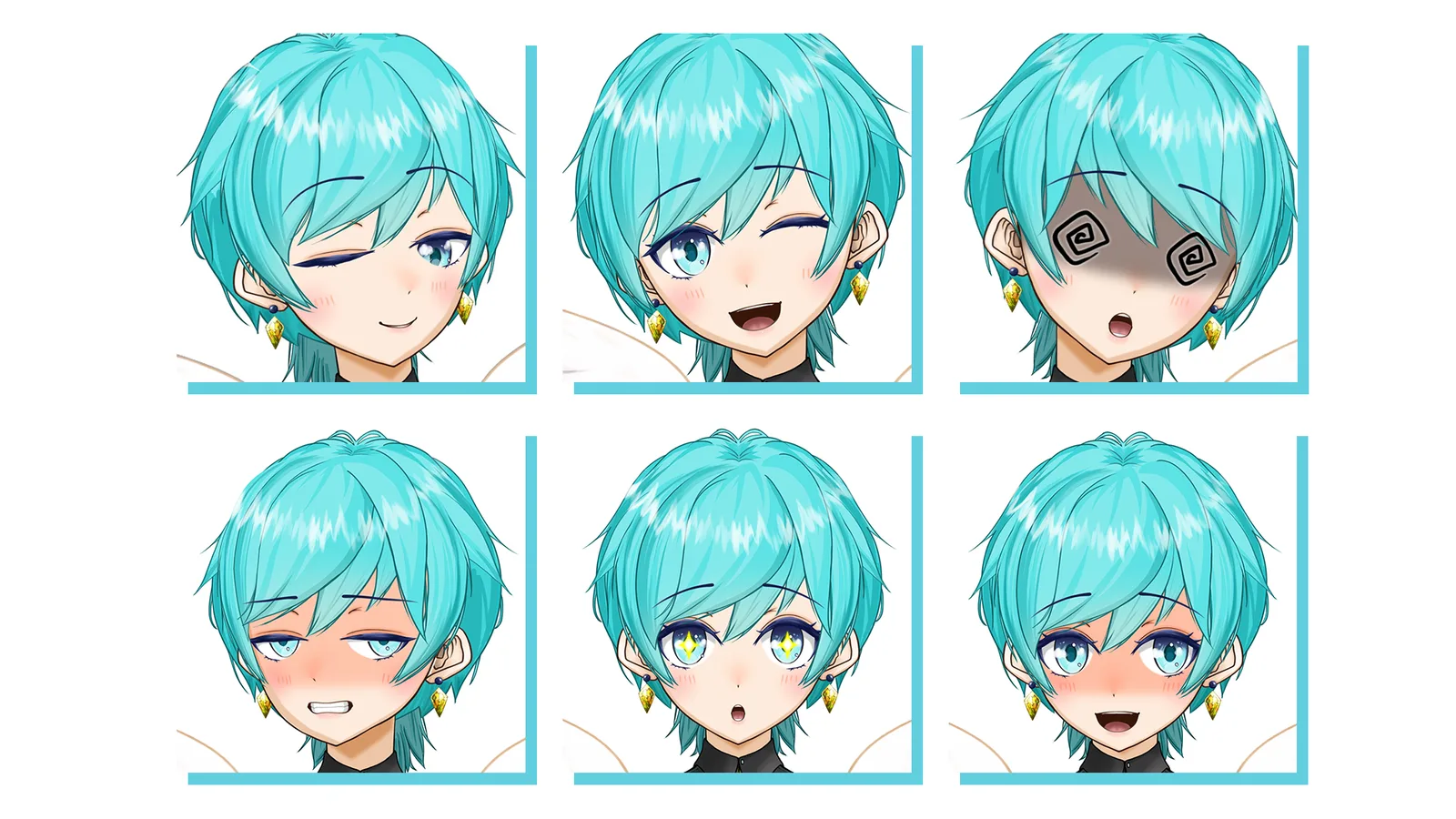 VTuber表情差分