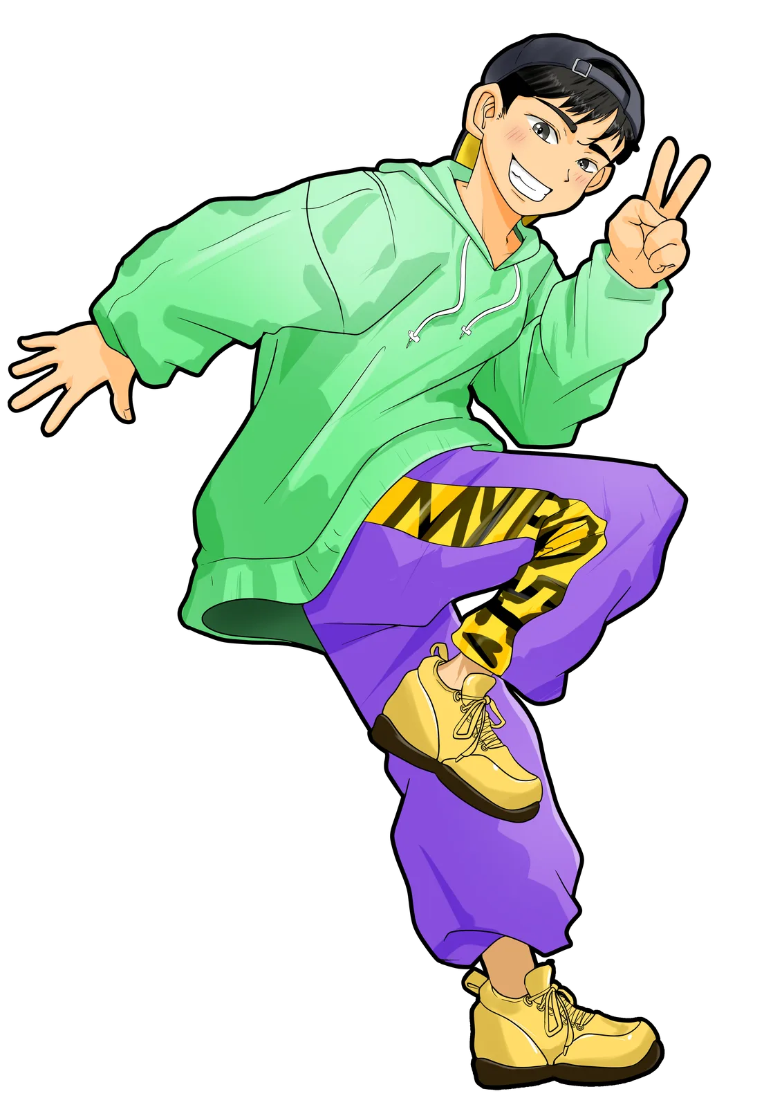 マイ☆ポジ様　似顔絵イラスト 詳細画像 5