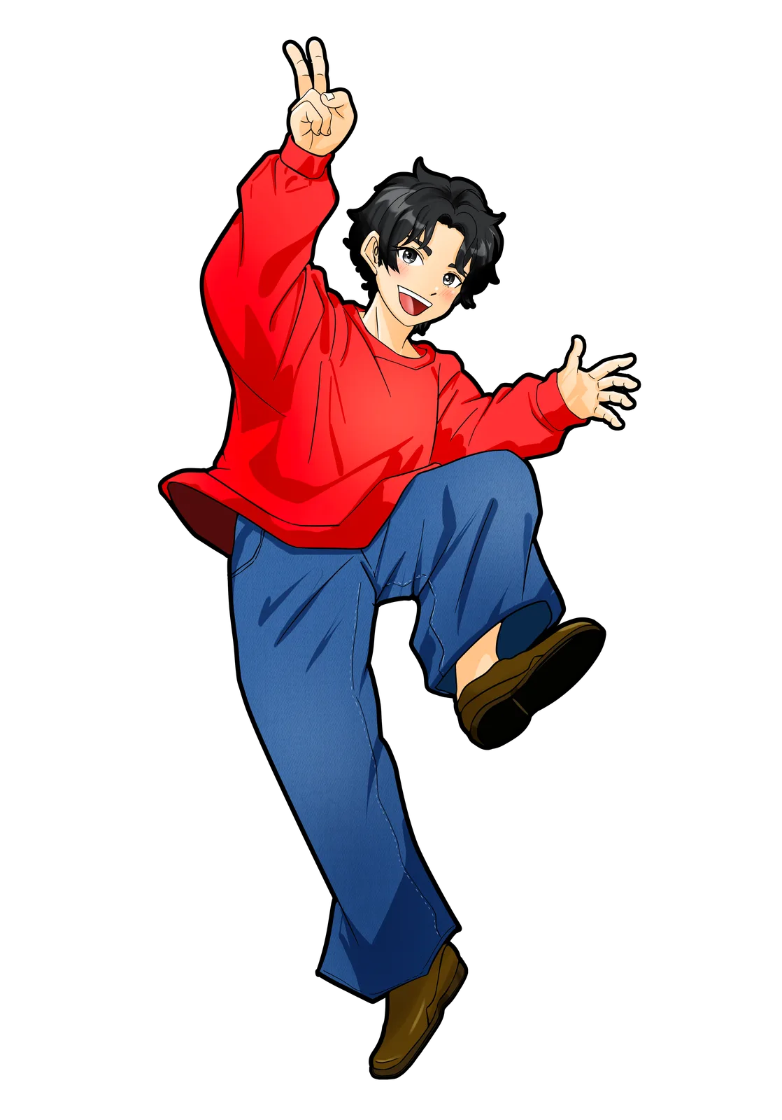 マイ☆ポジ様　似顔絵イラスト 詳細画像 6